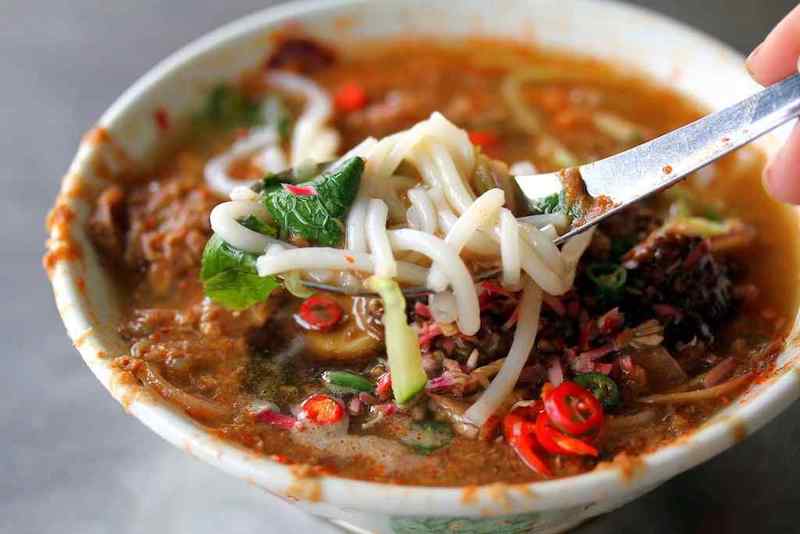 Asam laksa được xếp hạng cao trong bảng ẩm thực thế giới