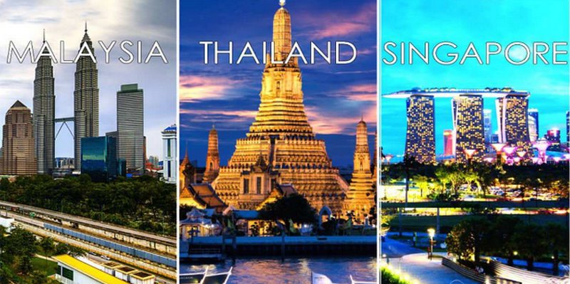 Lịch trình tham khảo du lịch 3 nước Singapore Malaysia Thailand 