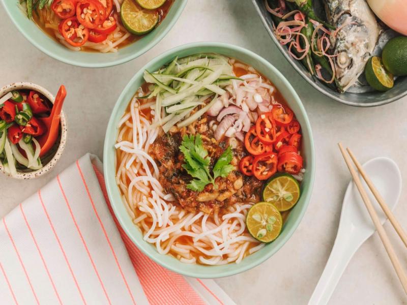 Assam Laksa là món mì ngon hàng đầu thế giới