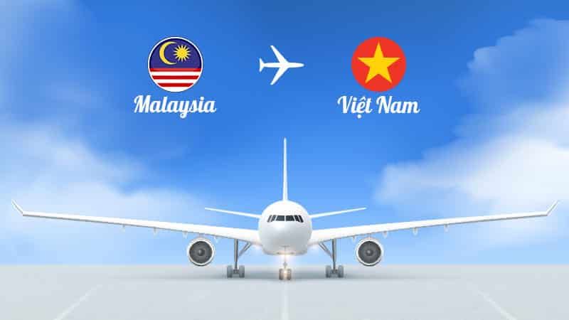 Vé máy bay từ Malaysia về Việt Nam